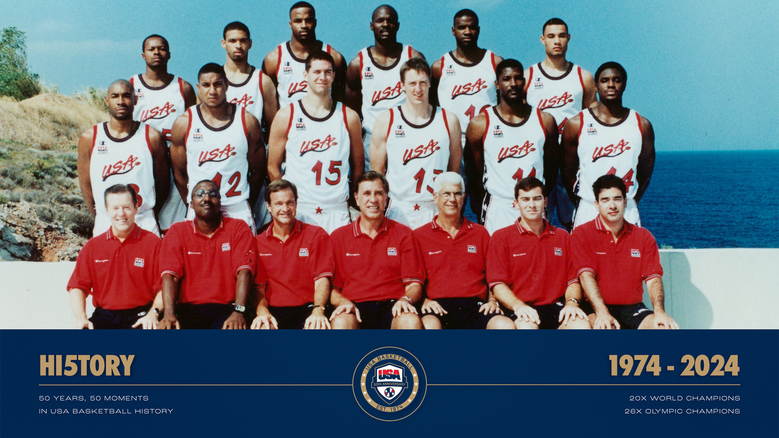 HI5T0RY World Cup Team Brings Home Unexpected Medal in 1998 USA Basketball