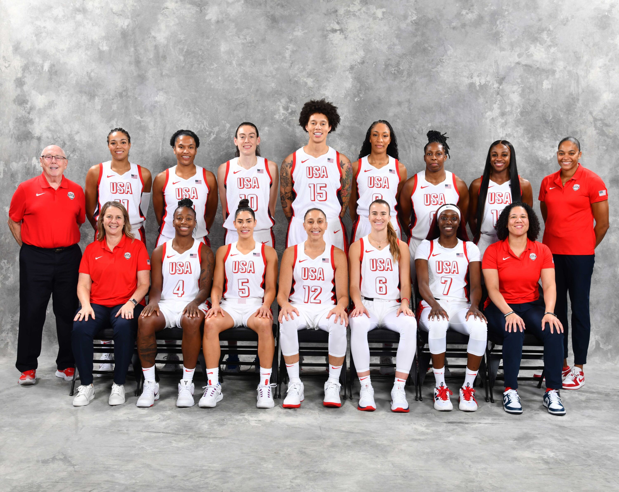 2024特集 2024 Women's National Team Roster - 5x5 Women's Olympics ウォームアップ