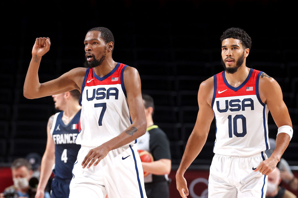 american basketball team players