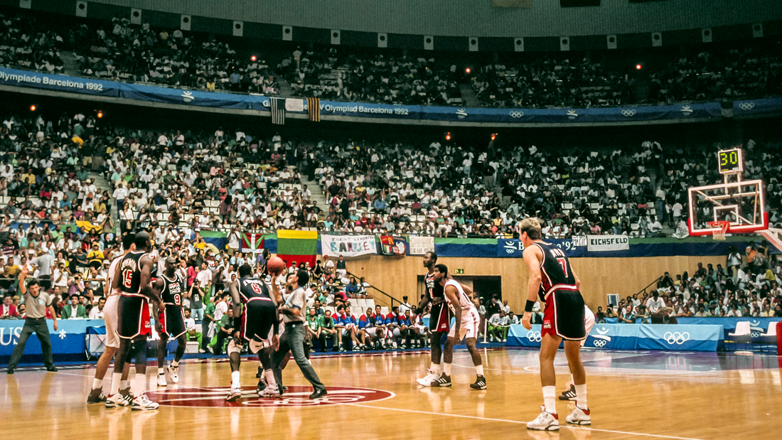 HI5T0RY: The Dream Team Wins Gold - USA Basketball