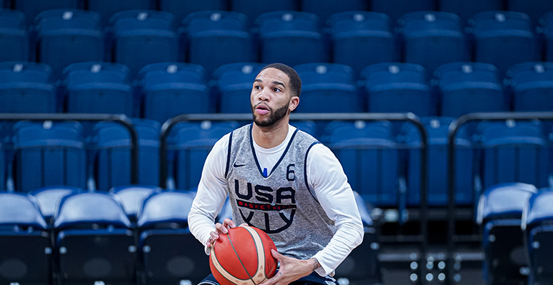 Xavier Moon suiting up for USA Basketball 'something I never thought I