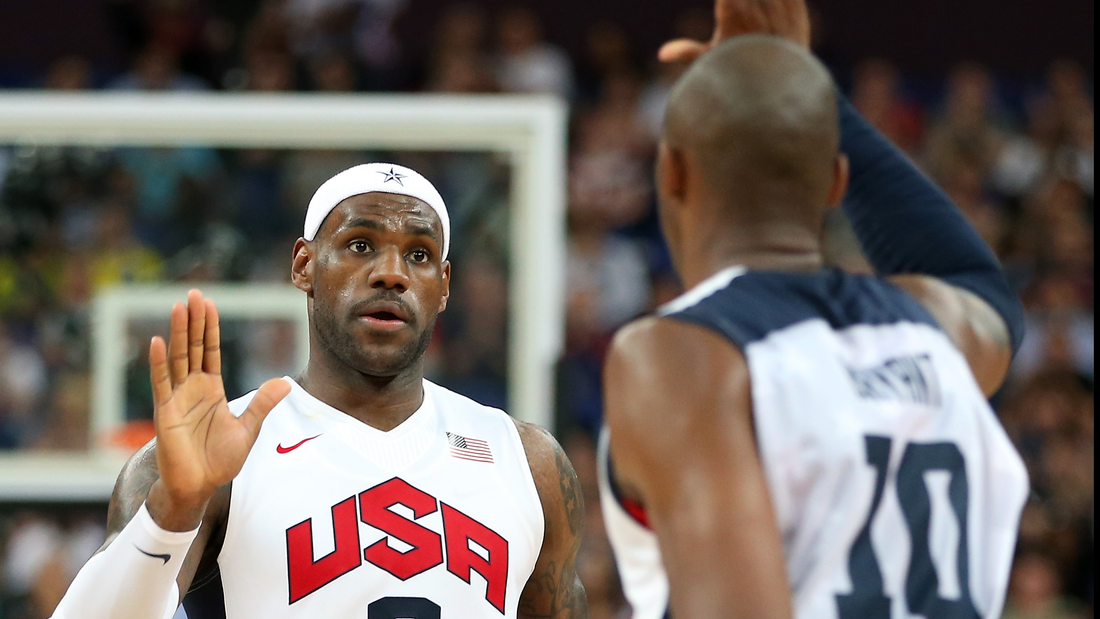 lebron 2012 olympics