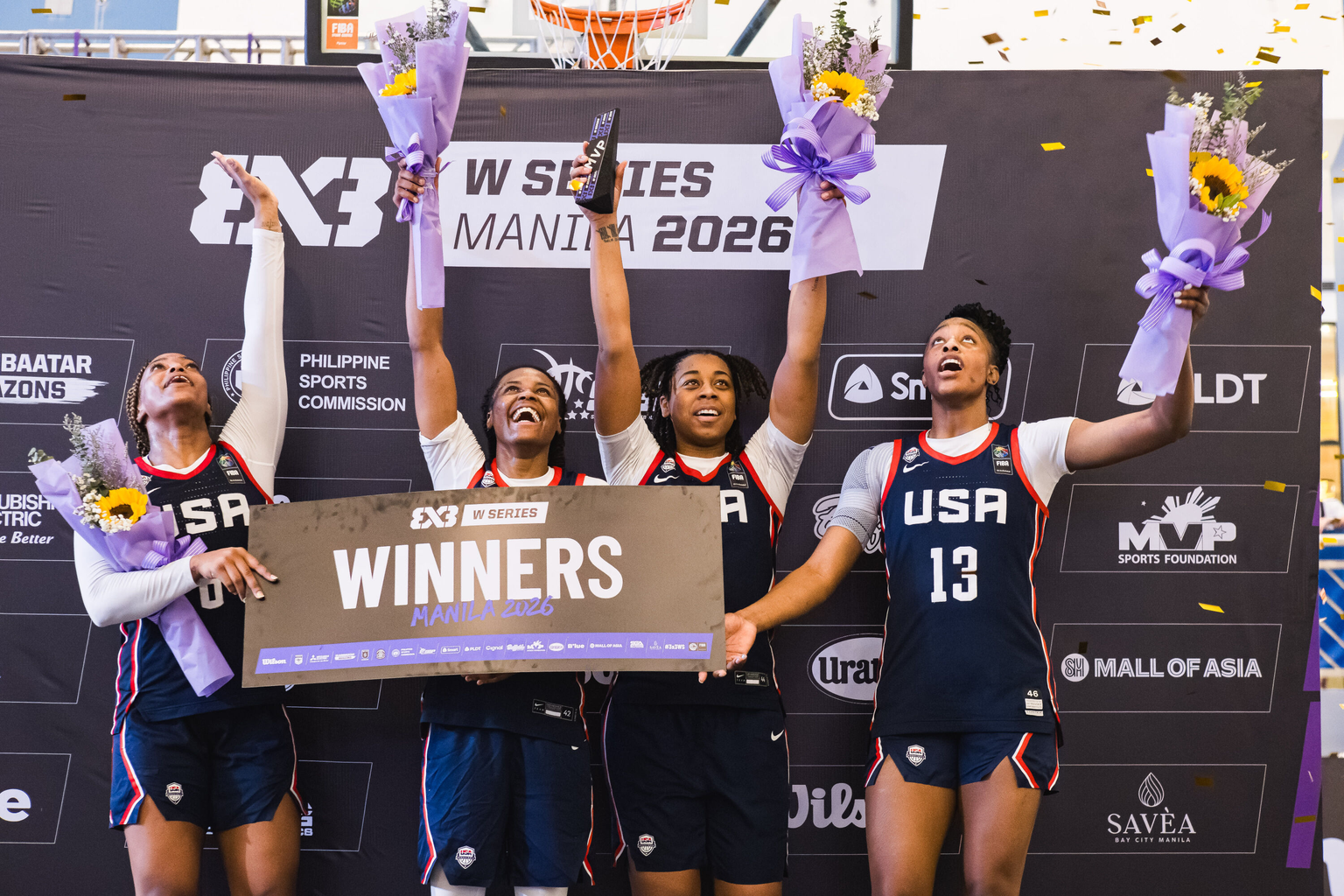 USA Win Second Straight FIBA 3x3 Women’s Series Stop in Manila, Philippines